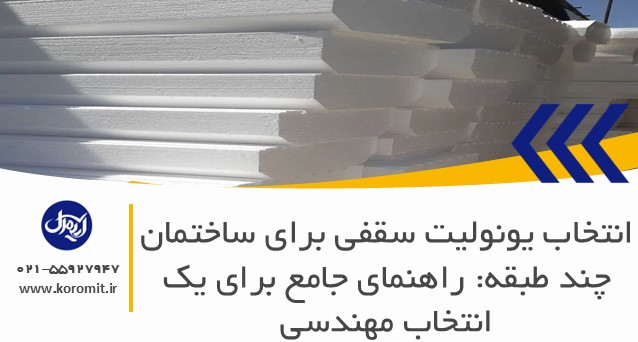انتخاب یونولیت سقفی برای ساختمان چند طبقه: راهنمای جامع برای یک انتخاب مهندسی