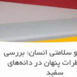 یونولیت و سلامتی انسان: بررسی علمی خطرات پنهان در دانه‌های سفید
