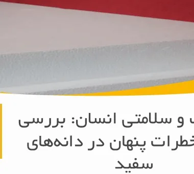 یونولیت و سلامتی انسان: بررسی علمی خطرات پنهان در دانه‌های سفید